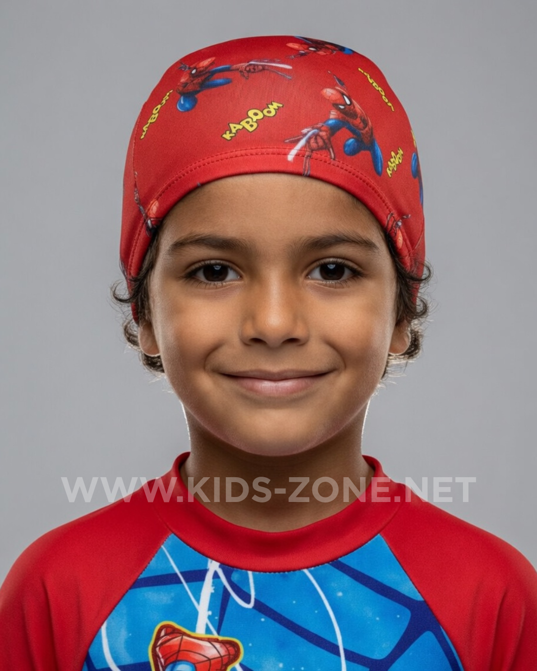 Maillot Garçon Spider-Man-T1 (2 Pièces avec Bonnet) - Kids Zone Tunisie