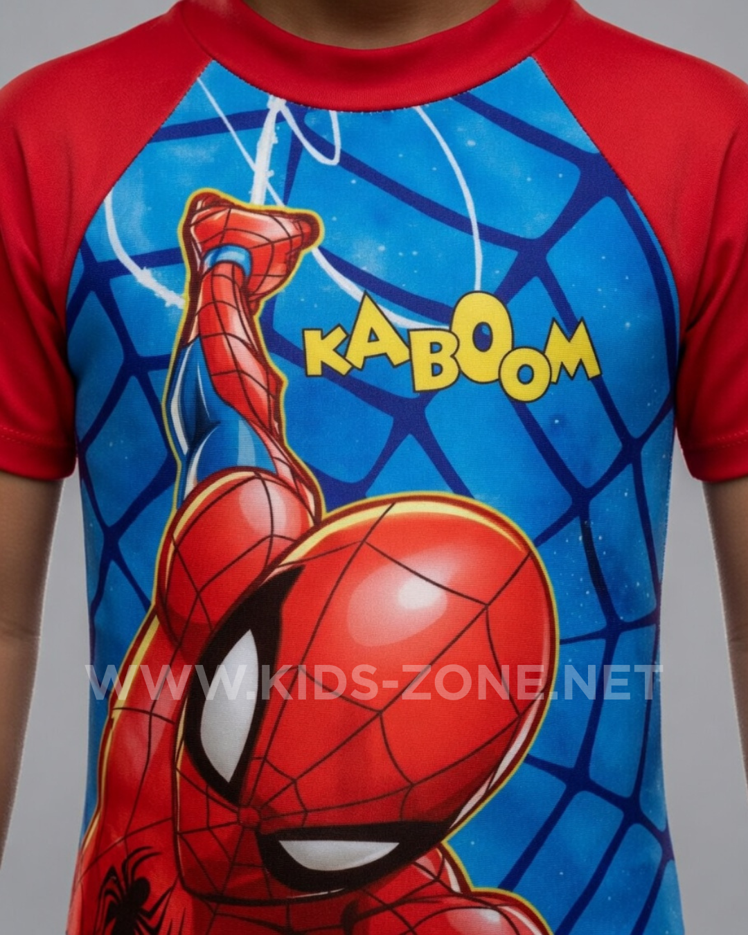 Maillot Garçon Spider-Man-T1 (2 Pièces avec Bonnet) - Kids Zone Tunisie